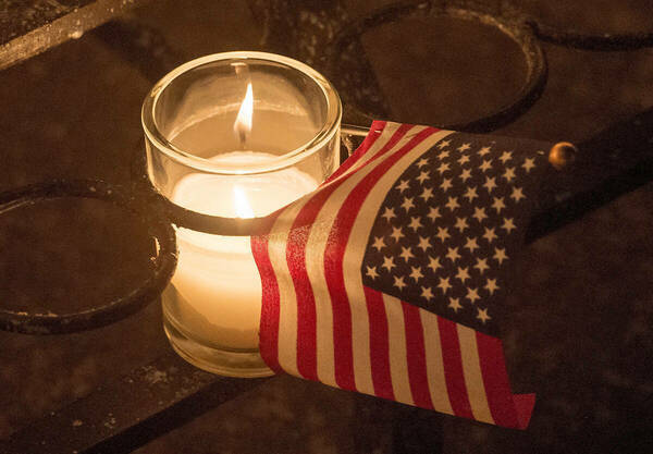 Grotto Candle And Flag 1