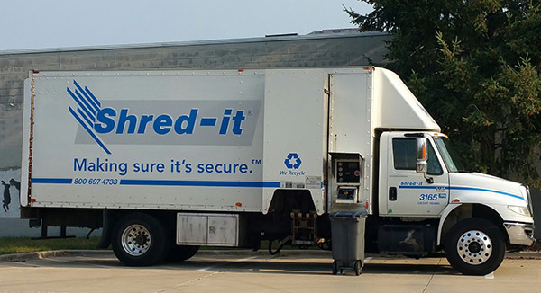 2019 Shred It Truck